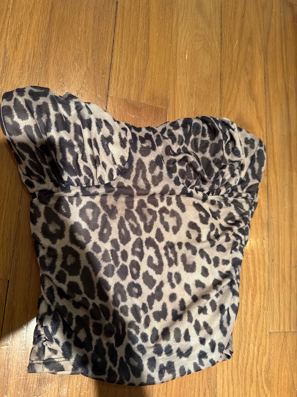 Forever 21 Beige and Black Leopard Print Tank